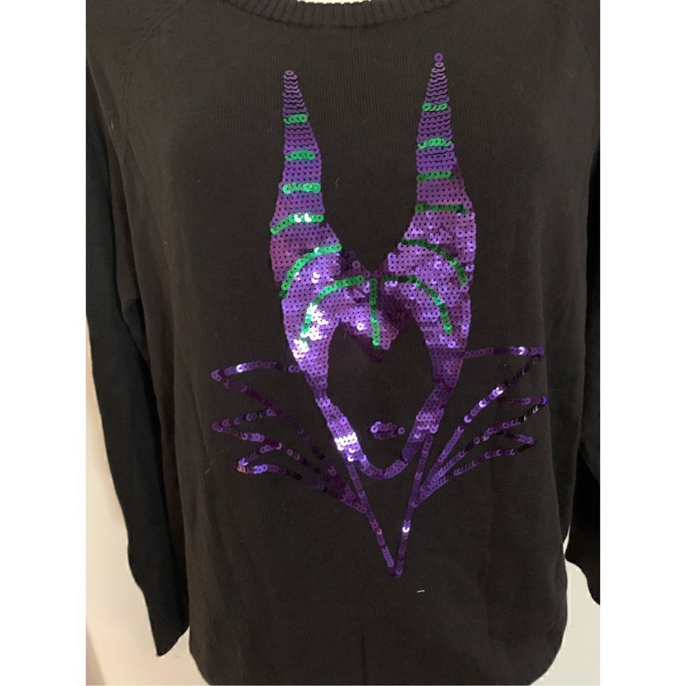 Torrid Disney Villains Maleficent Embellished Sweater - Picture 2 of 5